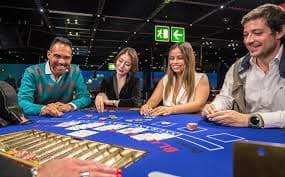 Speed Baccarat live dealer studio with multi-camera setup on adamtoto slot
